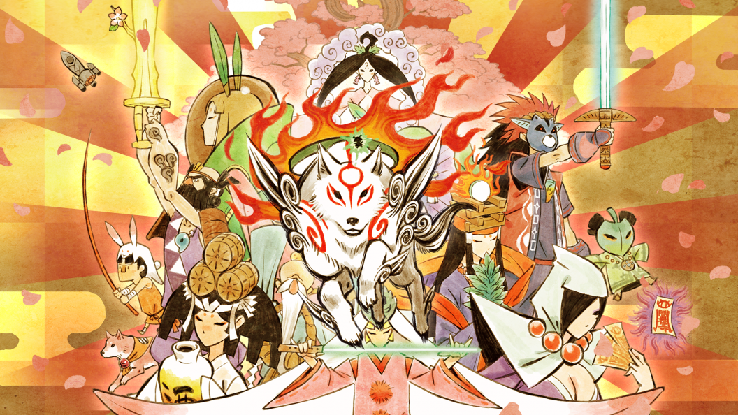 Okami Hd - HD Wallpaper 