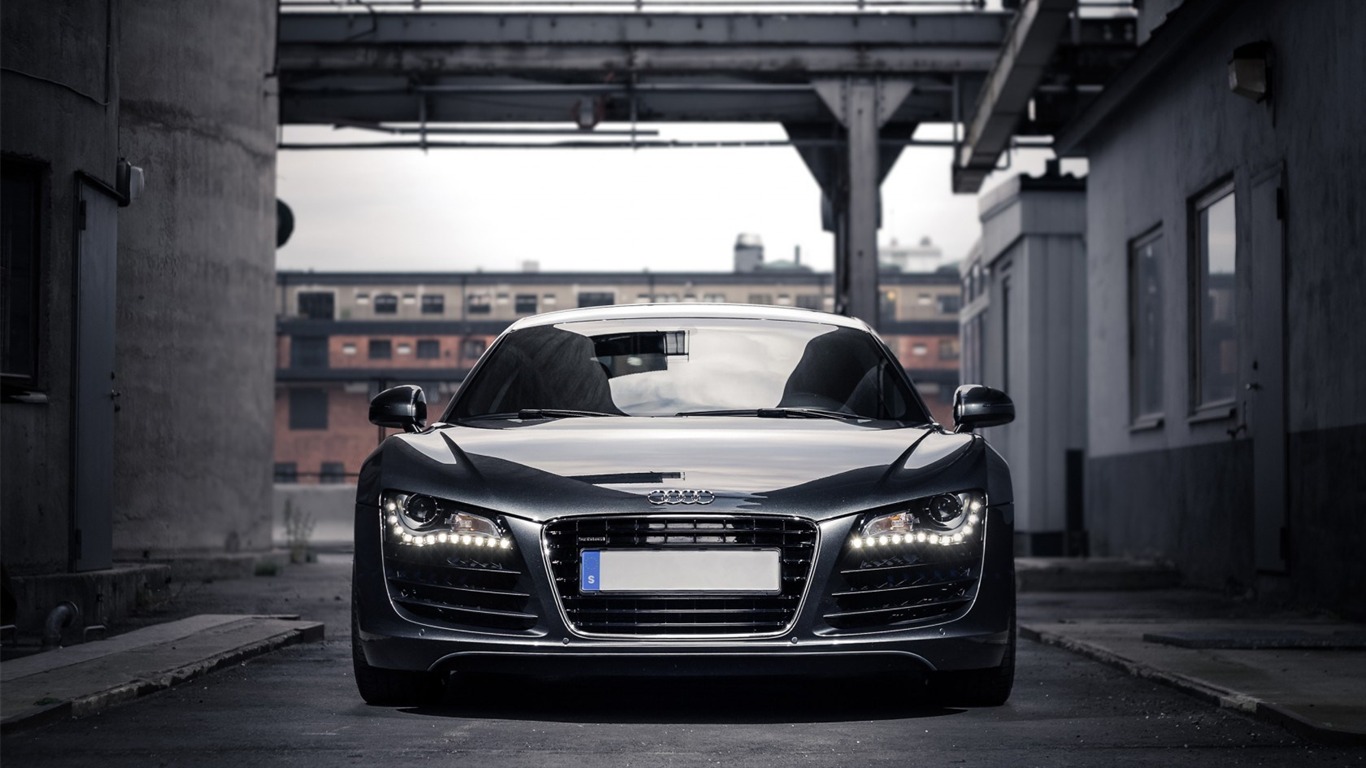 Audi R8 Gray-cars Hd Wallpaper2014 - Audi Artistic - HD Wallpaper 