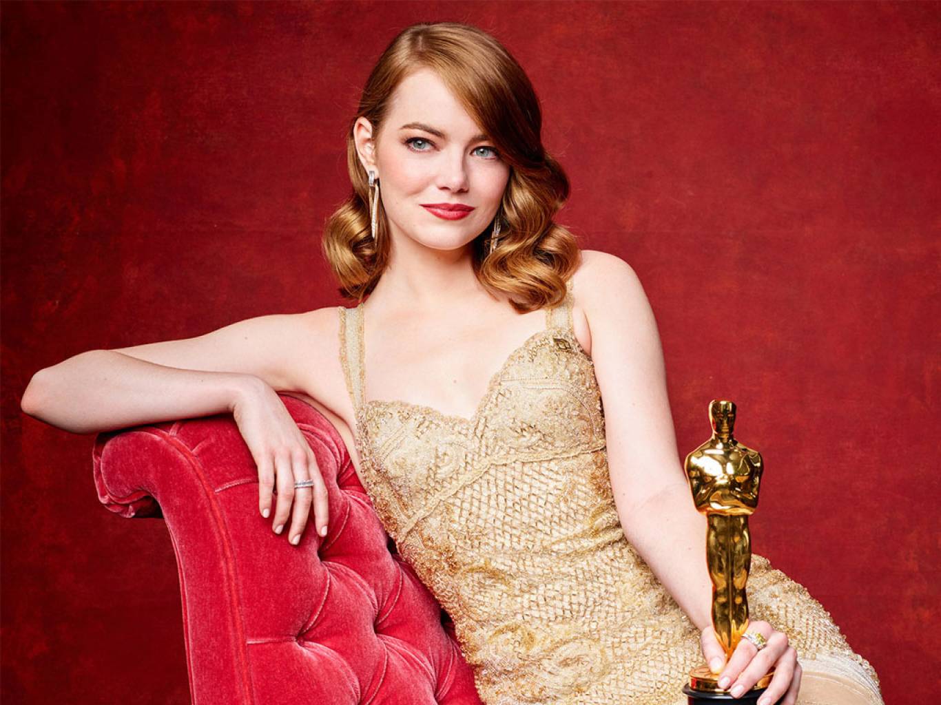Emma Stone Wallpapers - Emma Stone Oscar 2017 - HD Wallpaper 