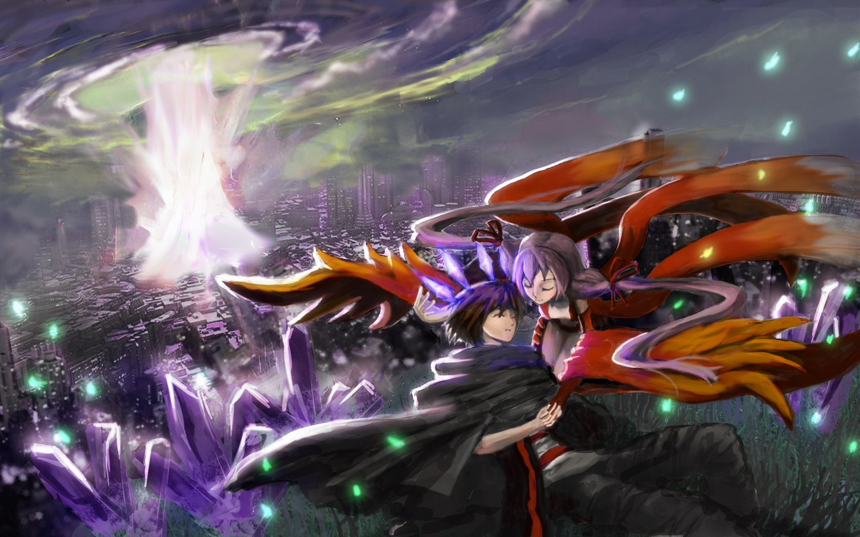 Guilty Crown Wallpaper Fan Art - HD Wallpaper 