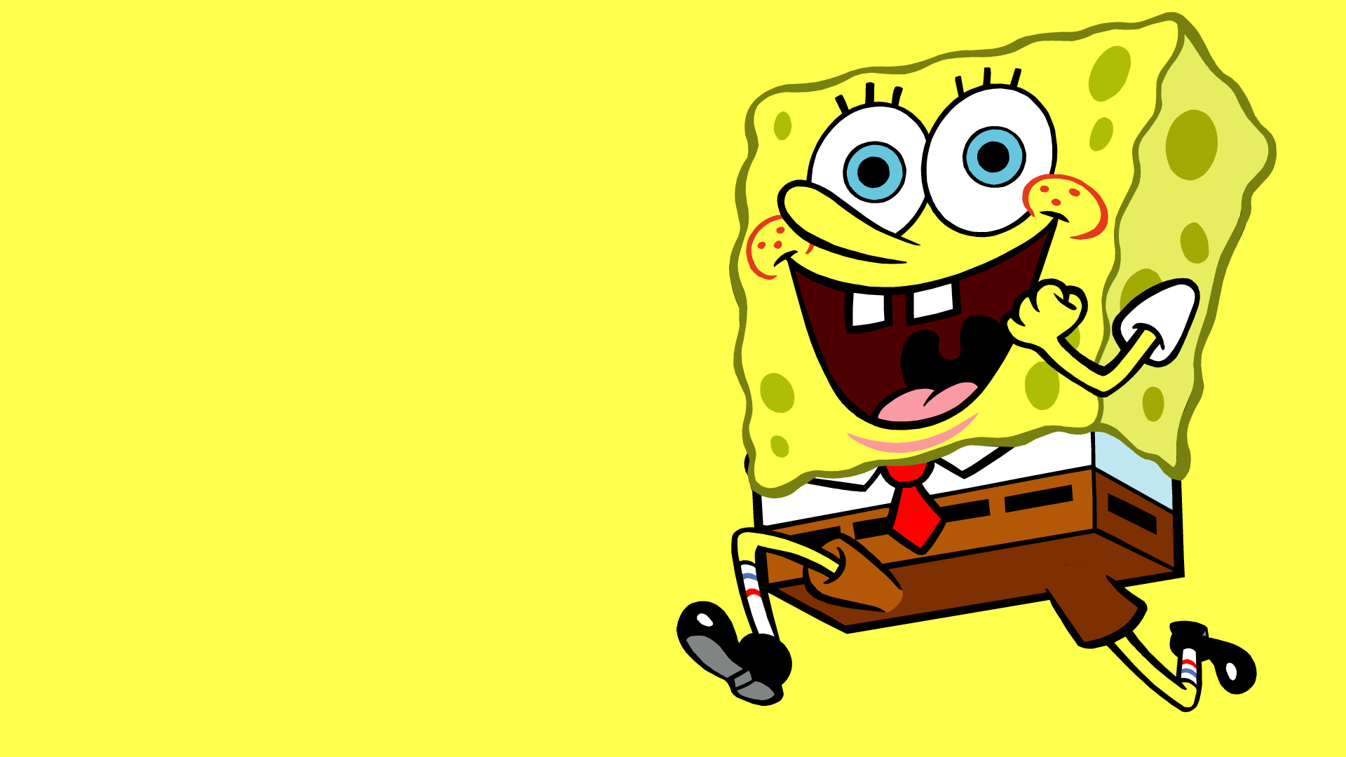 Squarepants Spongebob Wallpaper Hd Spongebob Background - HD Wallpaper 