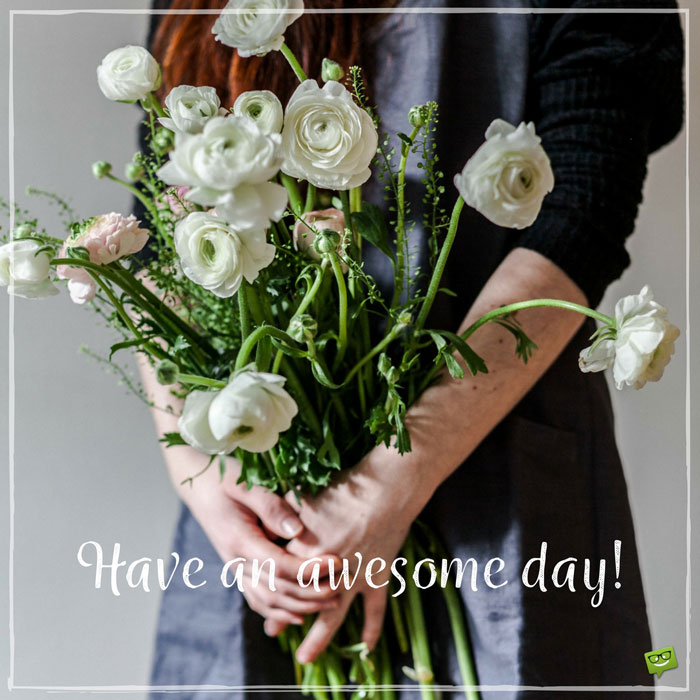 Have An Awesome Day - Good Morning Ke Card - HD Wallpaper 