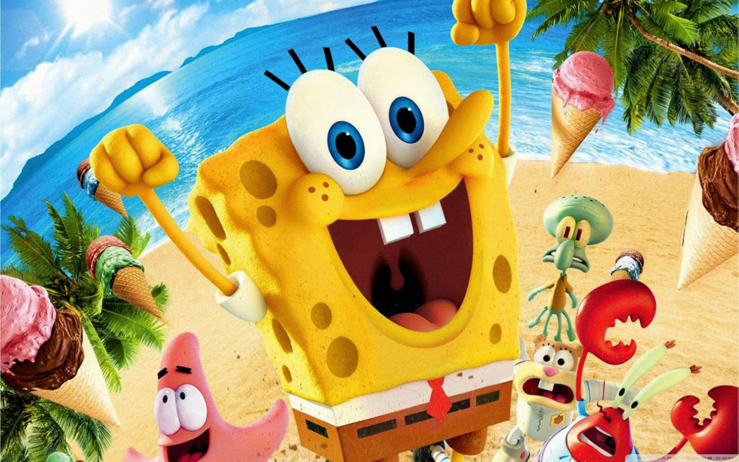 Spongebob Squarepants New Animation - HD Wallpaper 