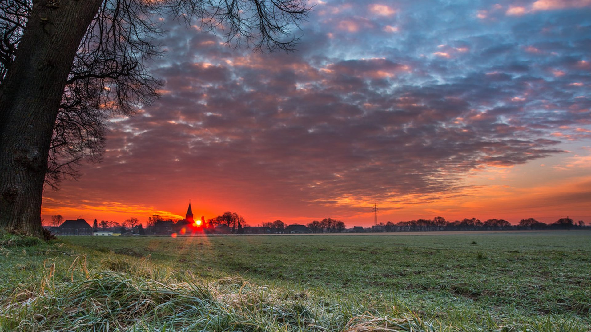 Desktop Wallpaper Morning - HD Wallpaper 