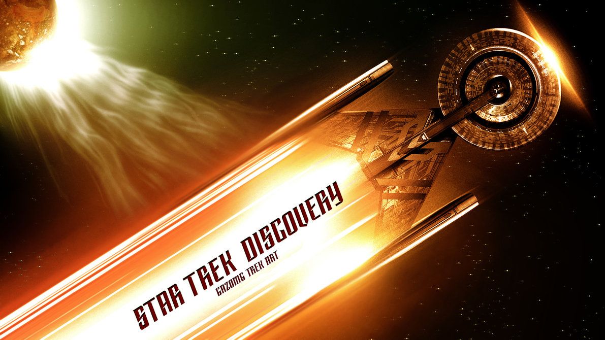 Star Trek Discovery Wallpapers On Wallpaperget Com - Star Trek Discovery 2017 - HD Wallpaper 