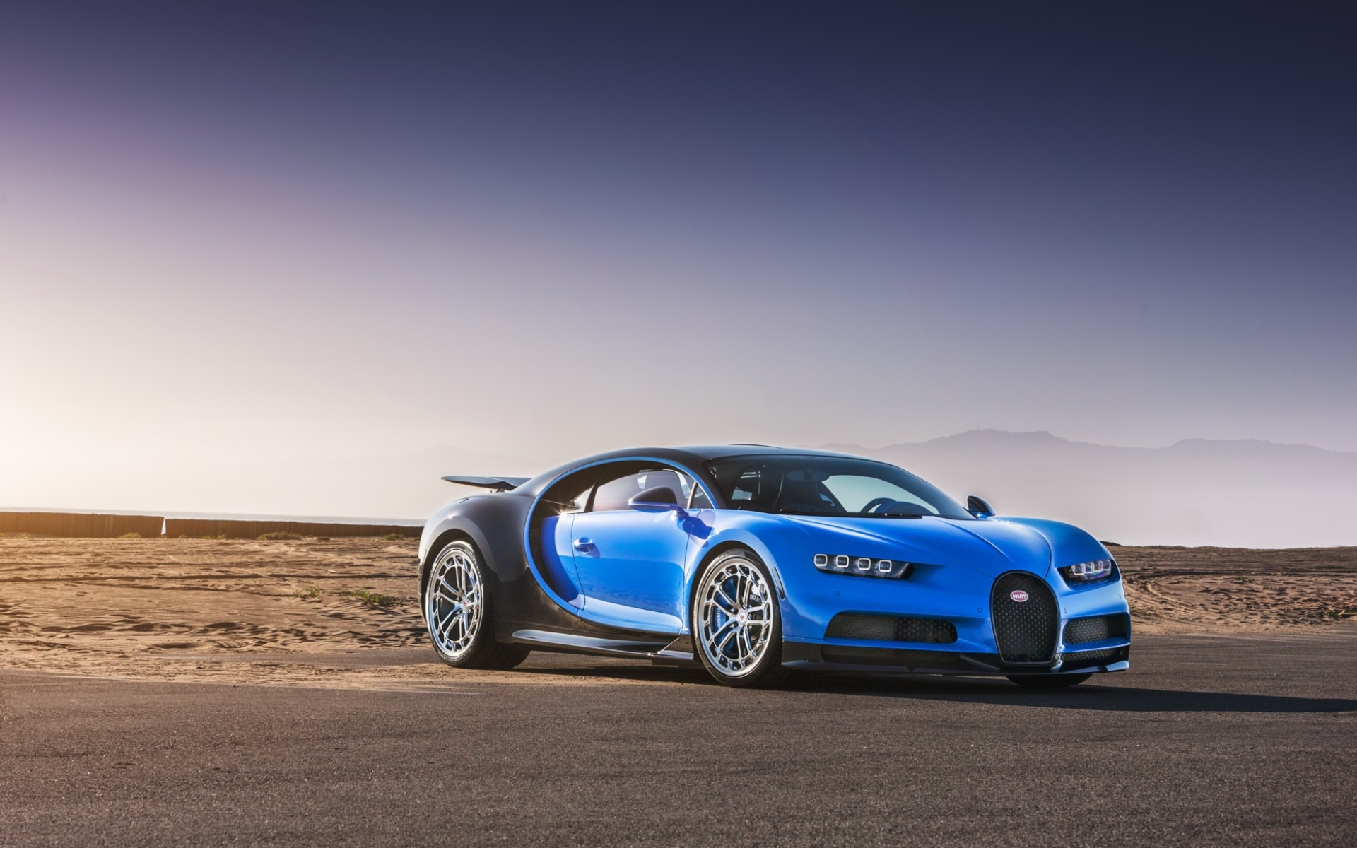 Wallpaper Of Blue, Bugatti, Bugatti Chiron, Car, Sport - Bugatti Chiron Sport Blue - HD Wallpaper 
