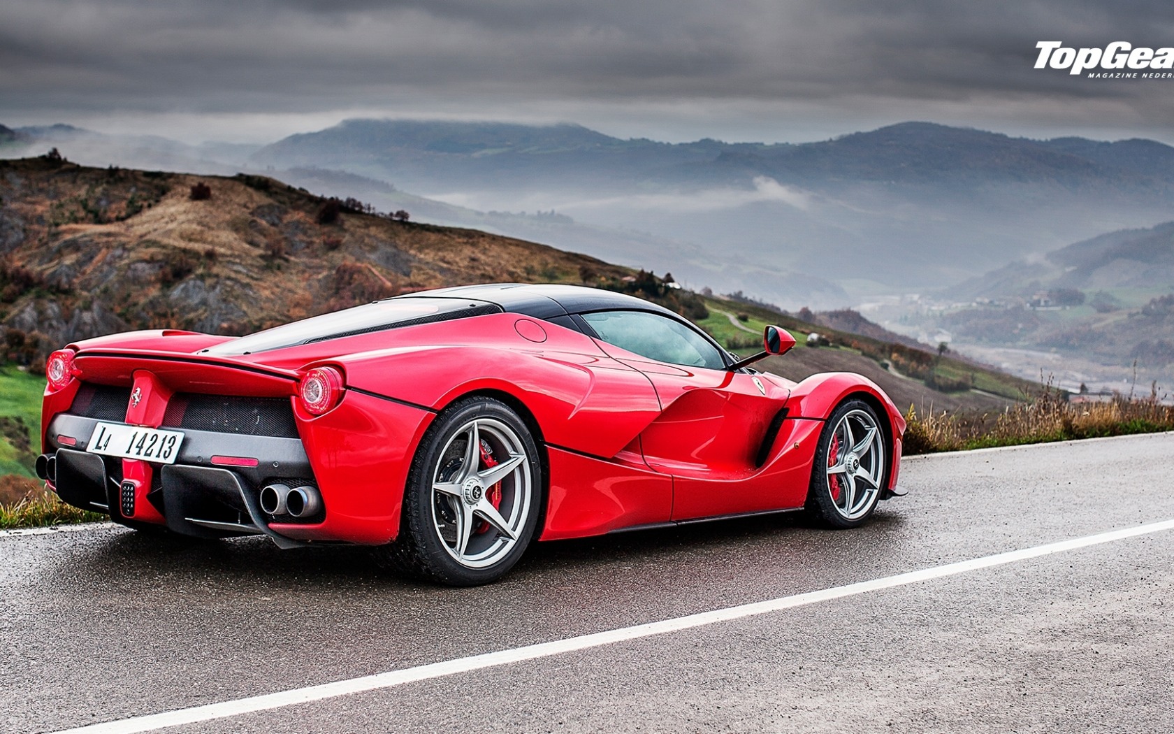 Laferrari Wallpaper, La Ferrari Phone Wallpaper - Ferrari Laferrari Wallpaper Rear - HD Wallpaper 