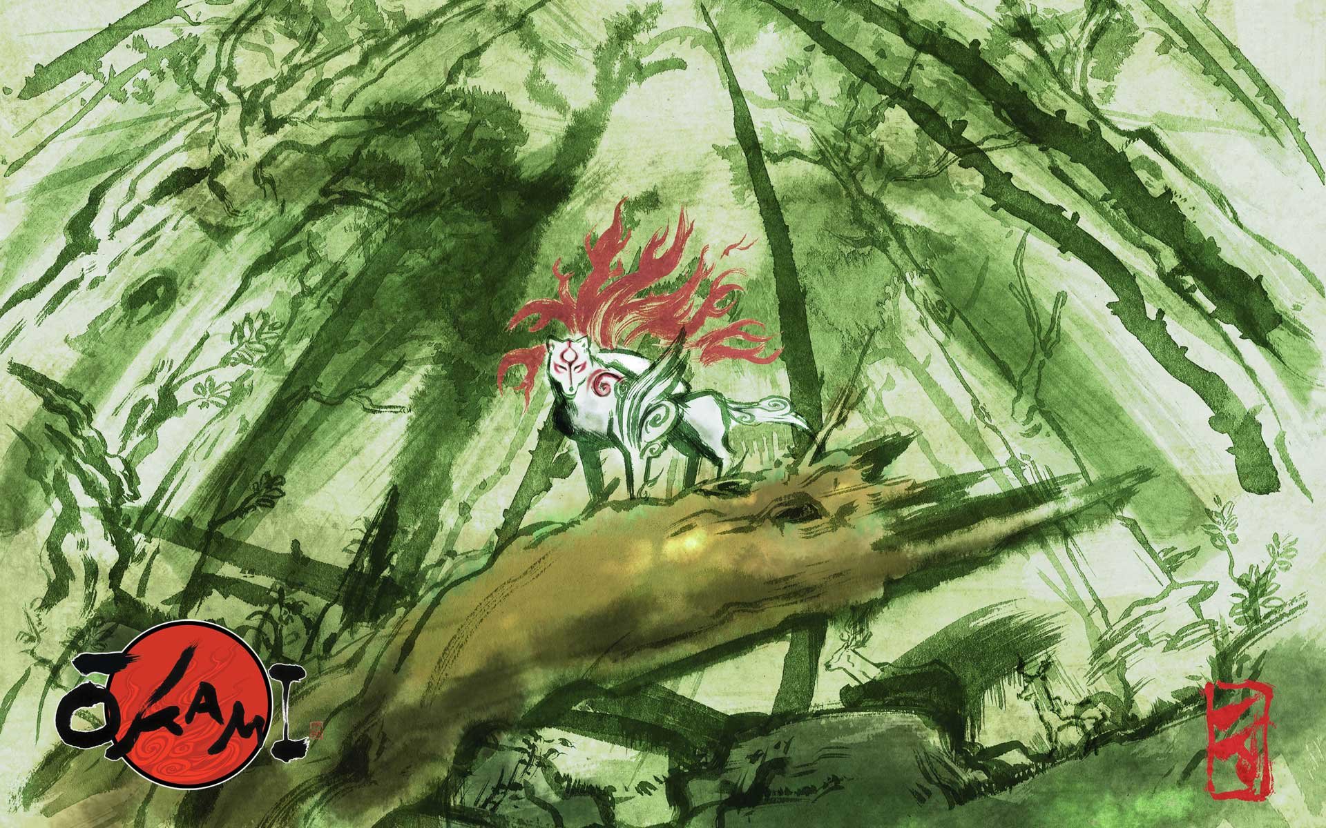 Free Download Okami Wallpaper Id - Okami Wallpaper Hd - HD Wallpaper 