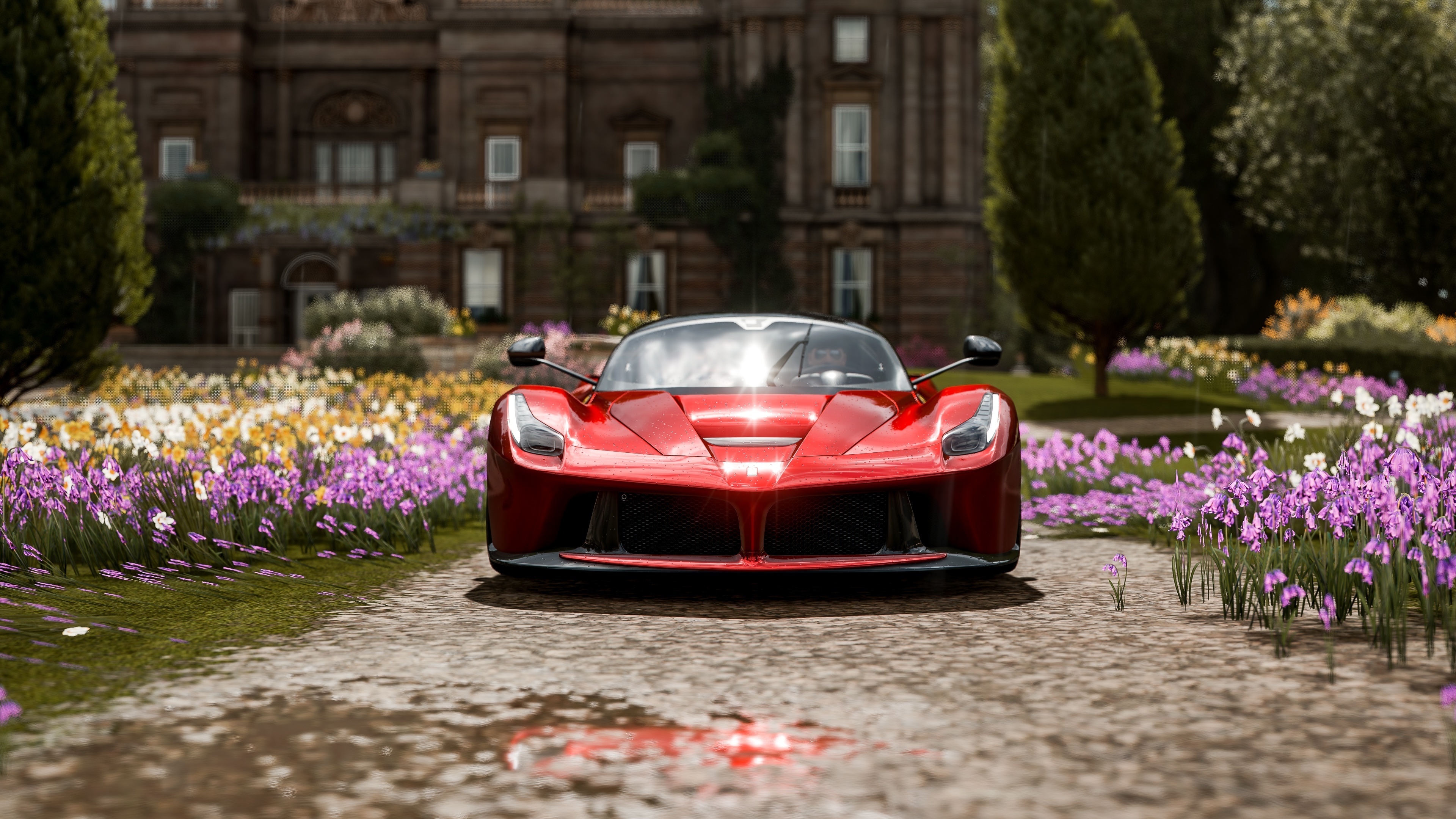 Ferrari Laferrari, Forza Horizon 4, Video Game, Wallpaper - Laferrari Forza Horizon 4 - HD Wallpaper 