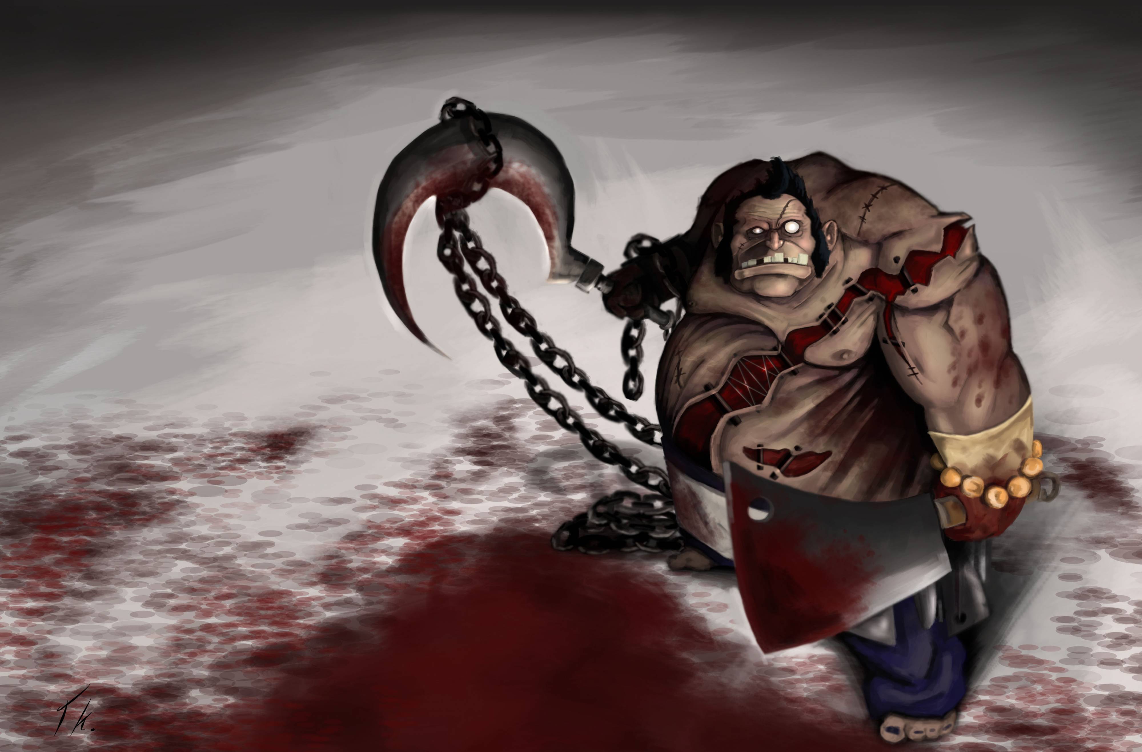 Wallpaper Of Pudge, Dota 2, Art Background & Hd Image - Dota 2 Wallpaper Pudge - HD Wallpaper 