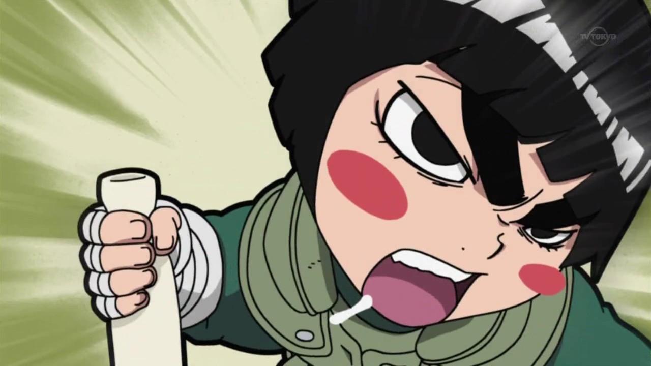 Rock Lee Drinking Sake - HD Wallpaper 