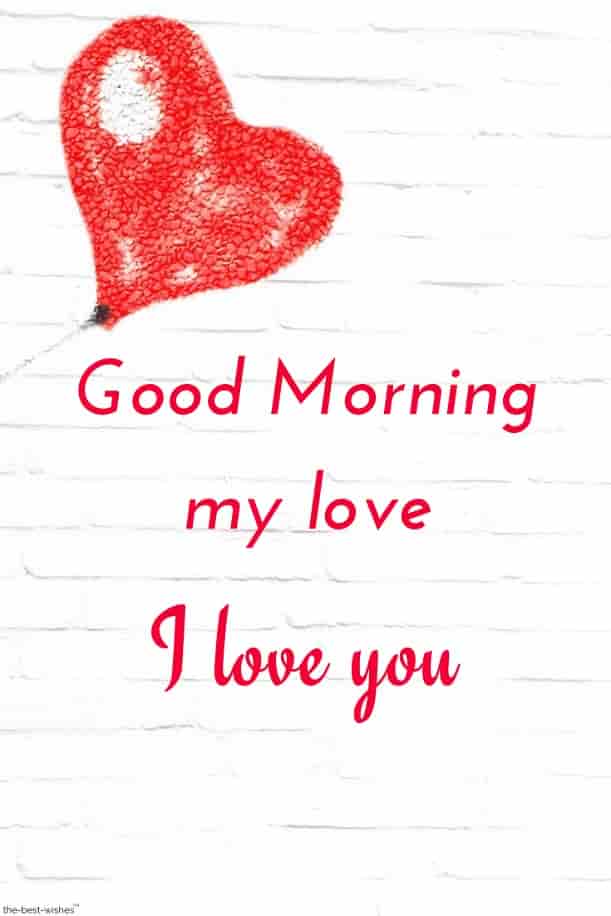 Good Morning My Love I Love You Picture - Good Morning My Love - HD Wallpaper 