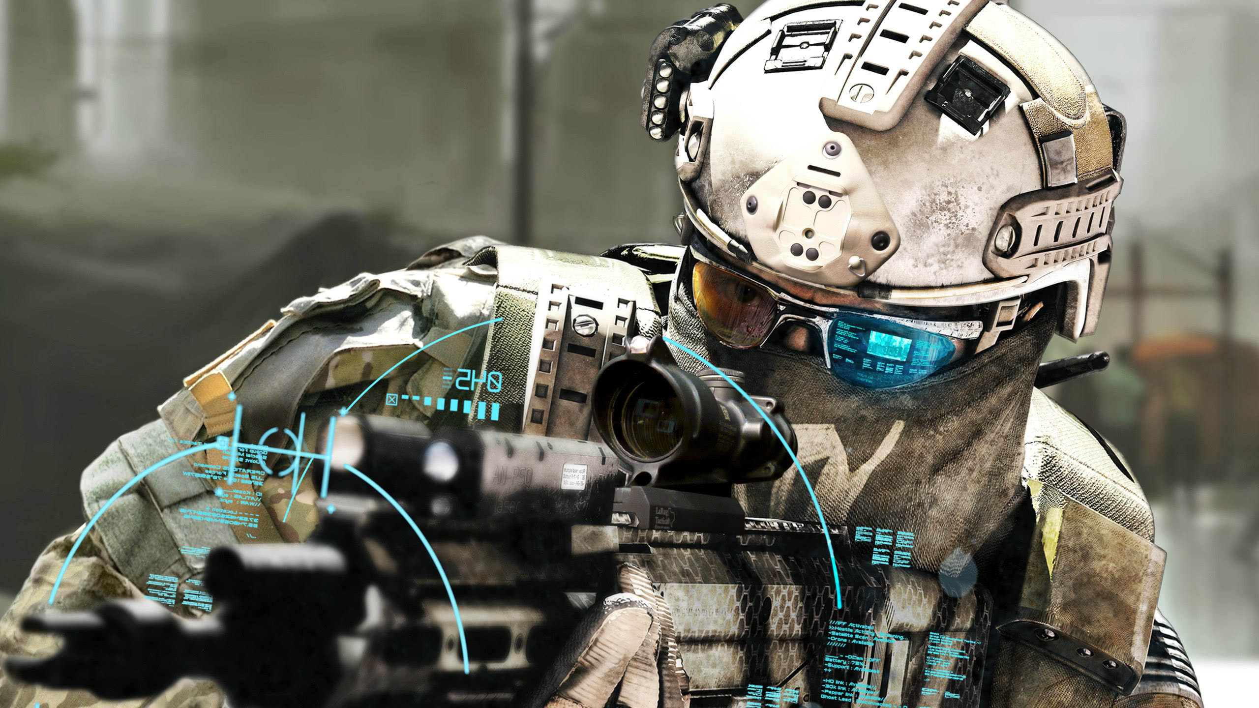 Ghost Recon Future Soldier John Kozak Wqhd 1440p Wallpaper - Super Soldier - HD Wallpaper 
