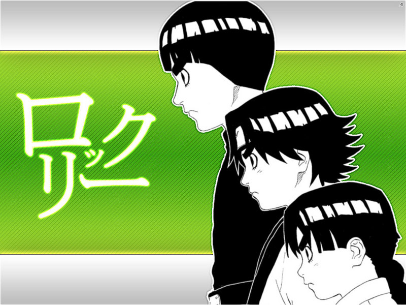 Stages Of Rock Lee - Rock Lee Wallpaper Iphone - HD Wallpaper 