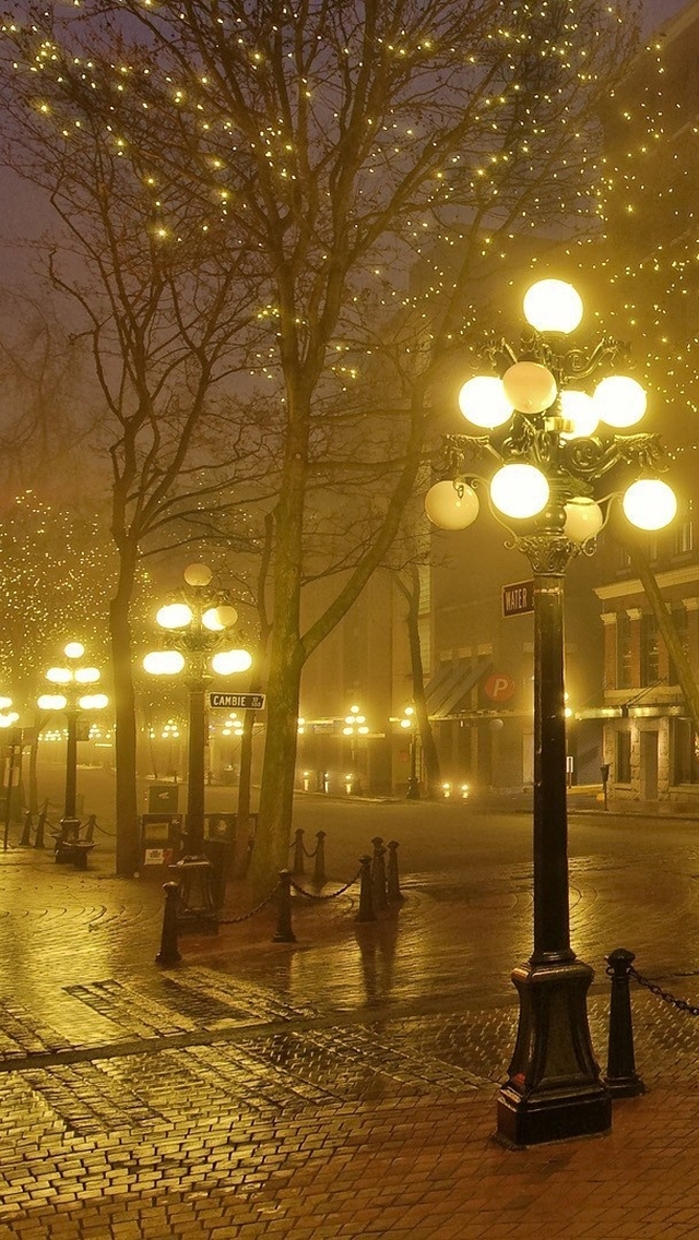 Rainy London Streets At Night - HD Wallpaper 