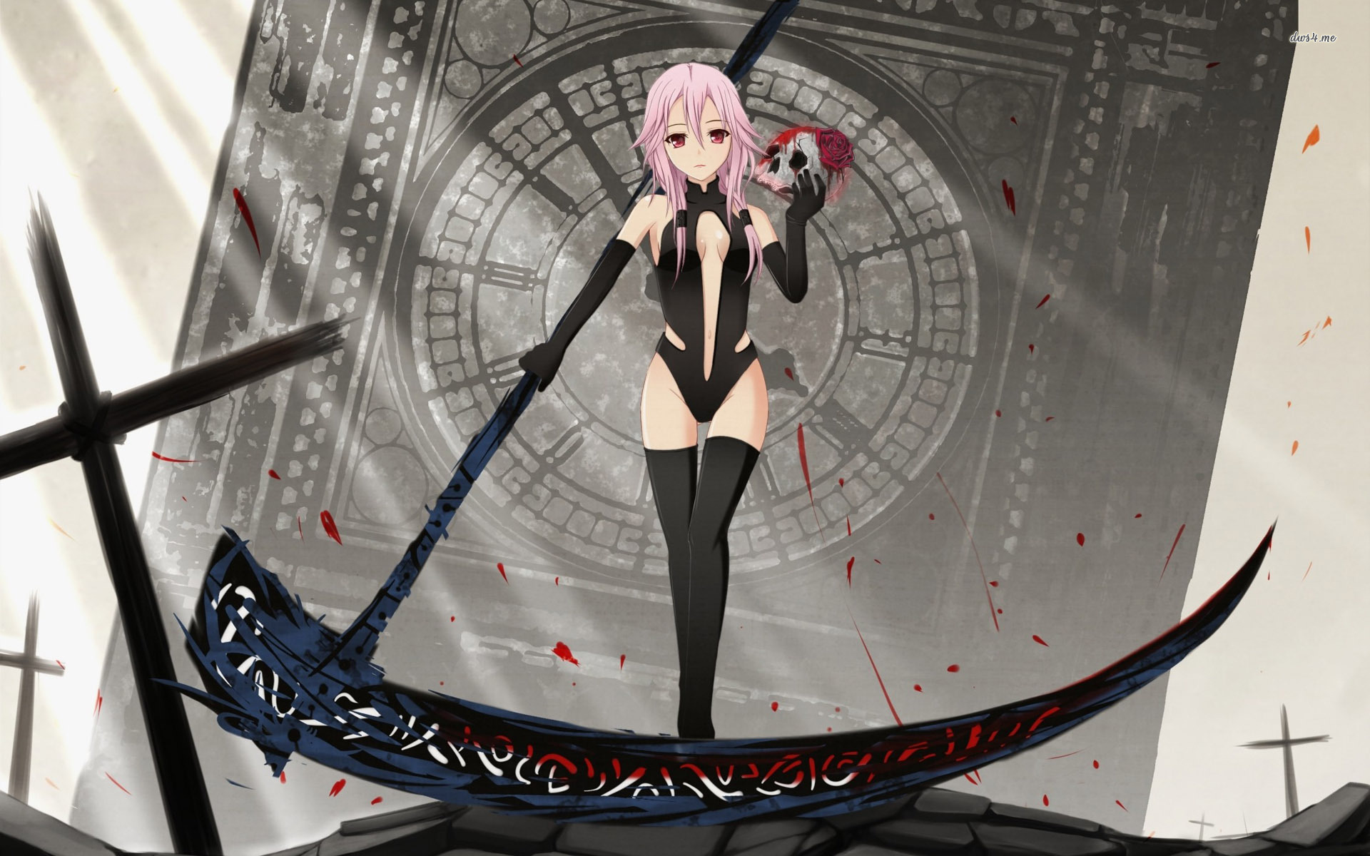 Guilty Crown Dark Inori - HD Wallpaper 