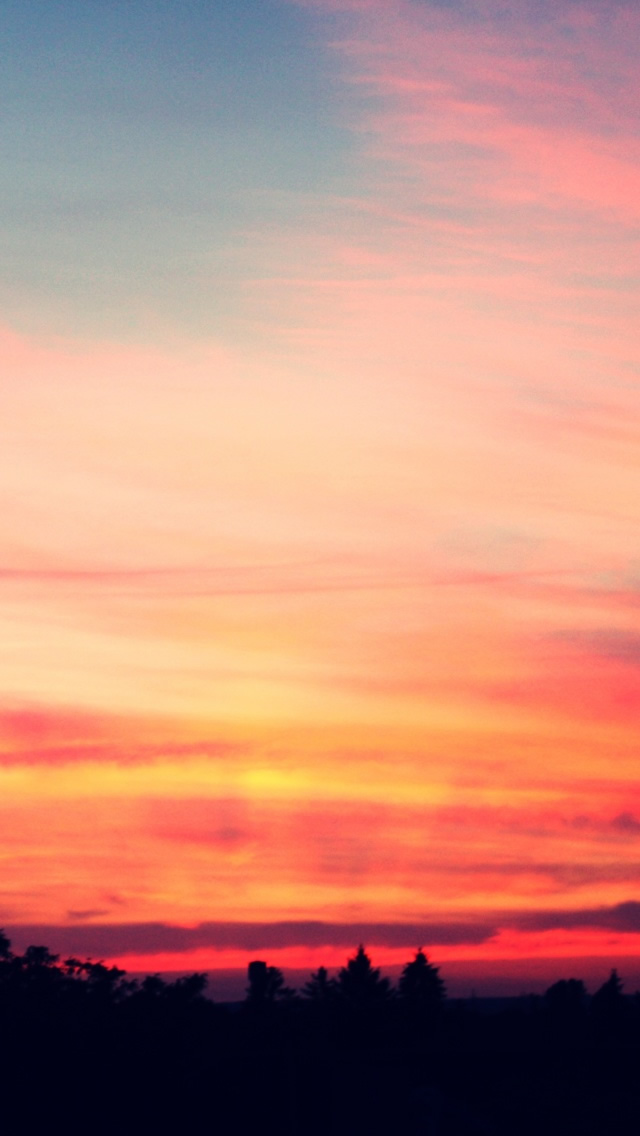 Sunset 16 Iphone Wallpaper - Sunset Backgrounds For Iphone 6 - HD Wallpaper 