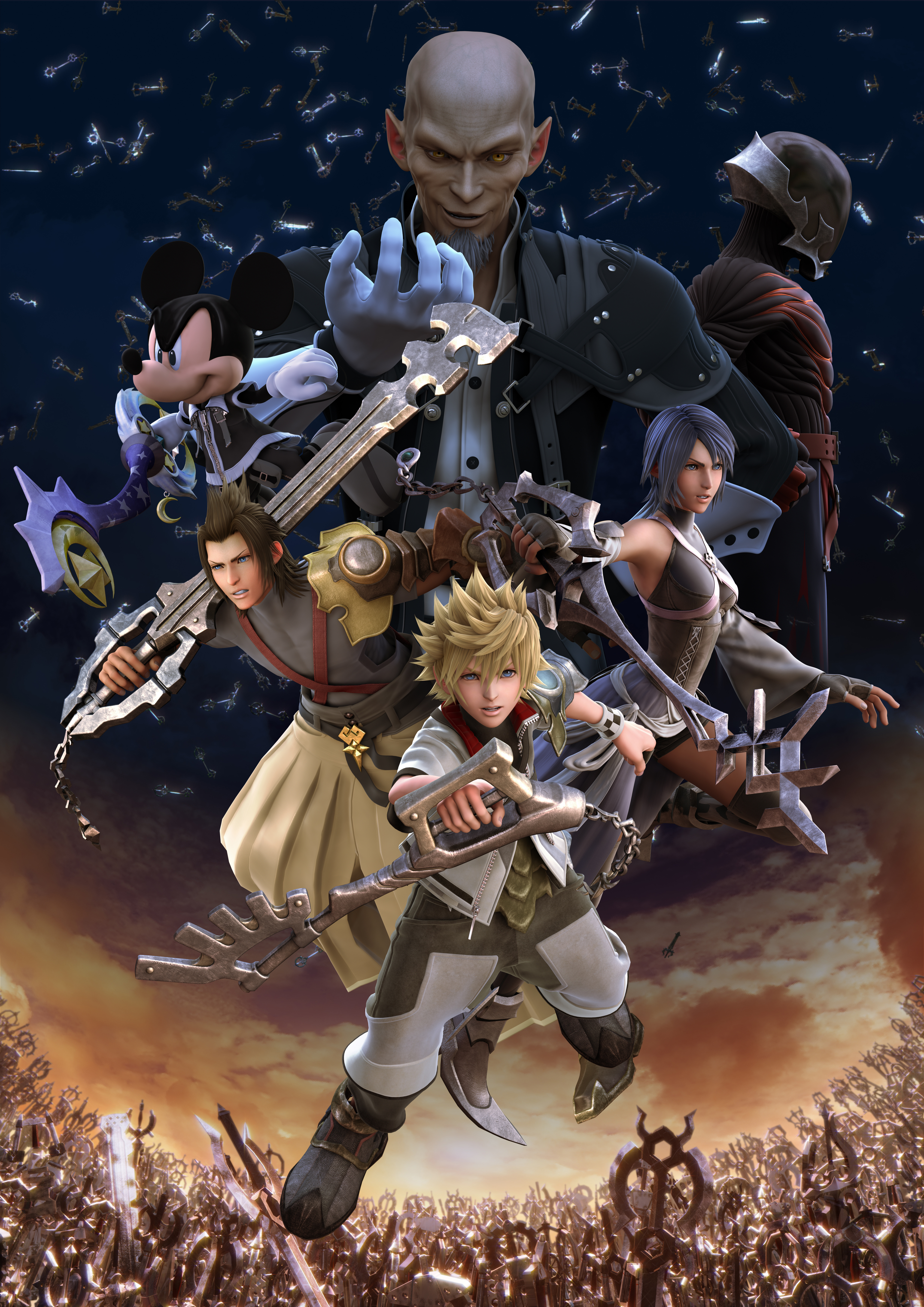 Kingdom Hearts - HD Wallpaper 
