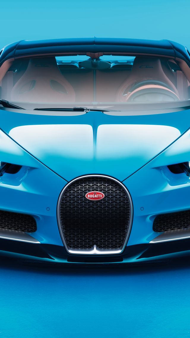 blue bugatti wallpaper