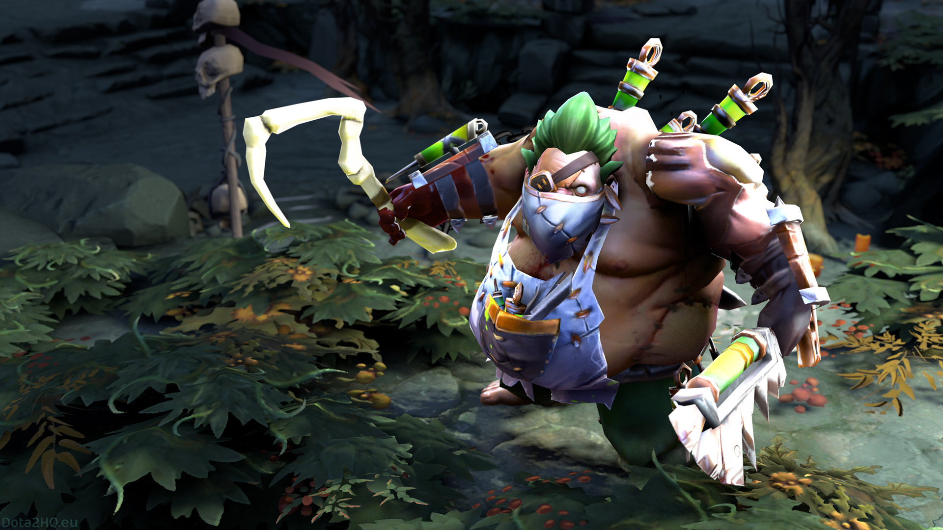 Dota Wall Paper Pudge - HD Wallpaper 