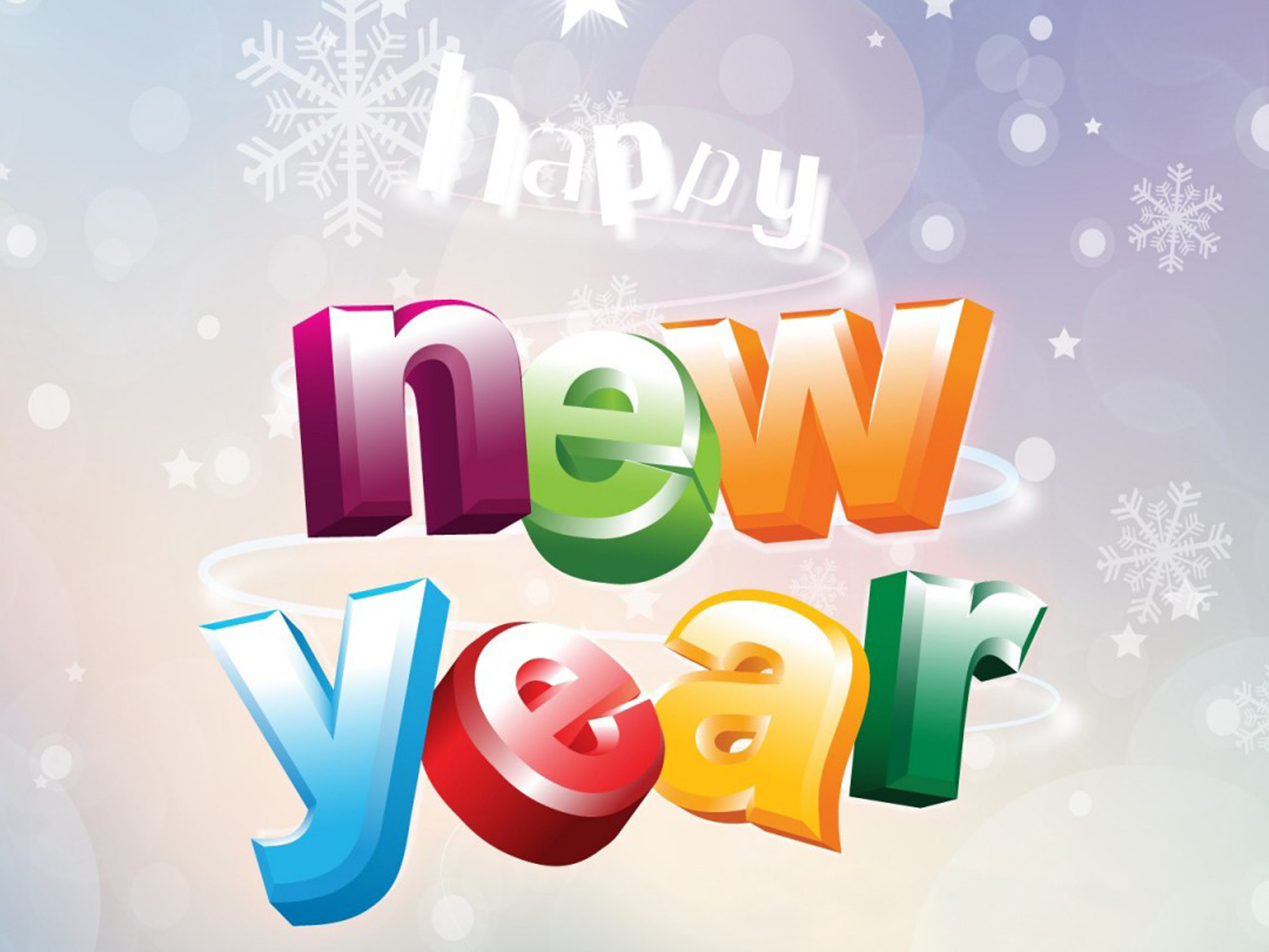 Happy New Year - HD Wallpaper 