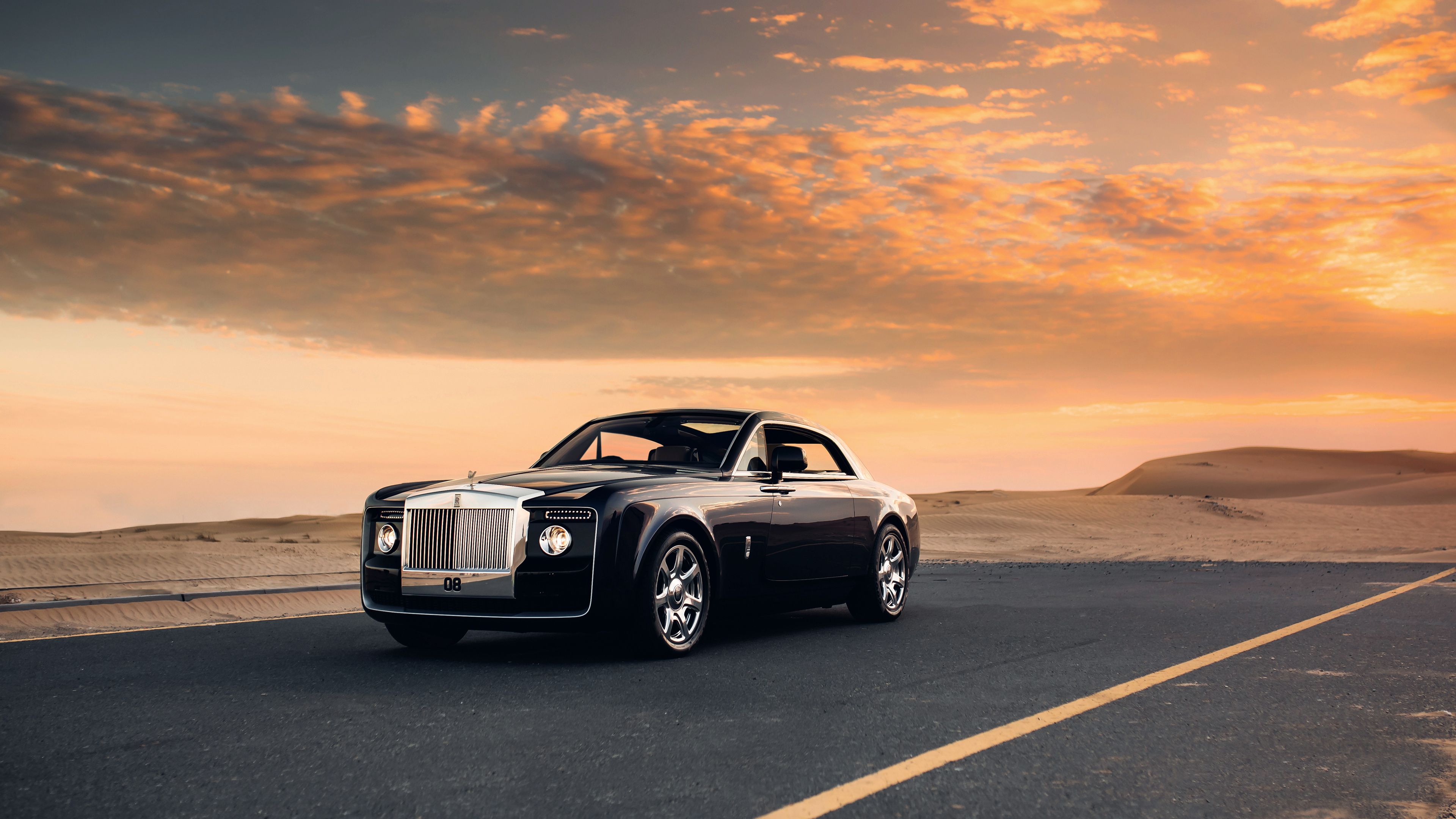 Rolls Royce Wallpaper 4k - HD Wallpaper 