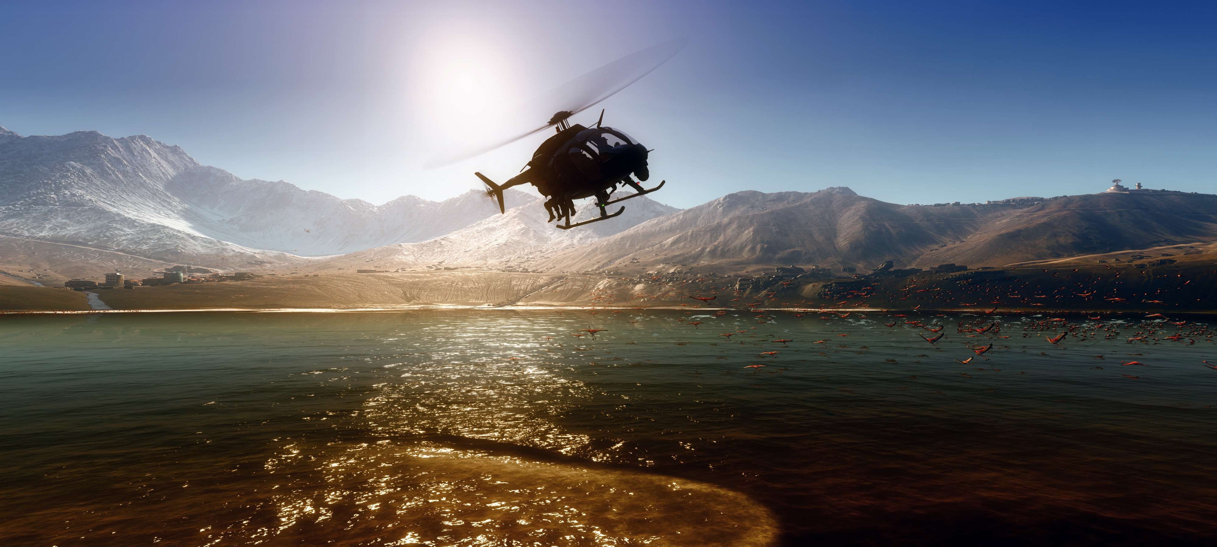 Ghost Recon Wildlands Helicopter - HD Wallpaper 