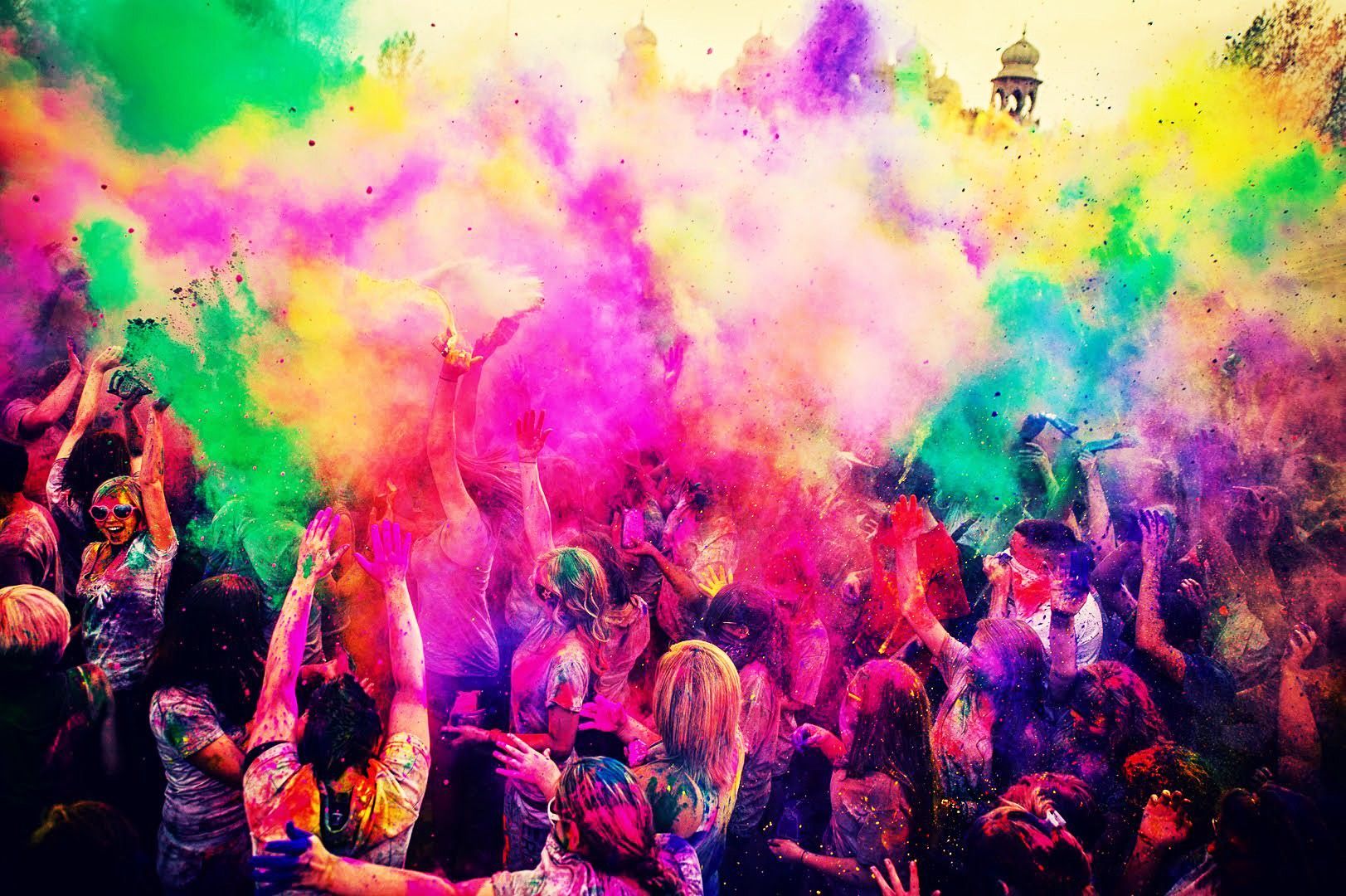 Happy Holi Hd Image Download - HD Wallpaper 