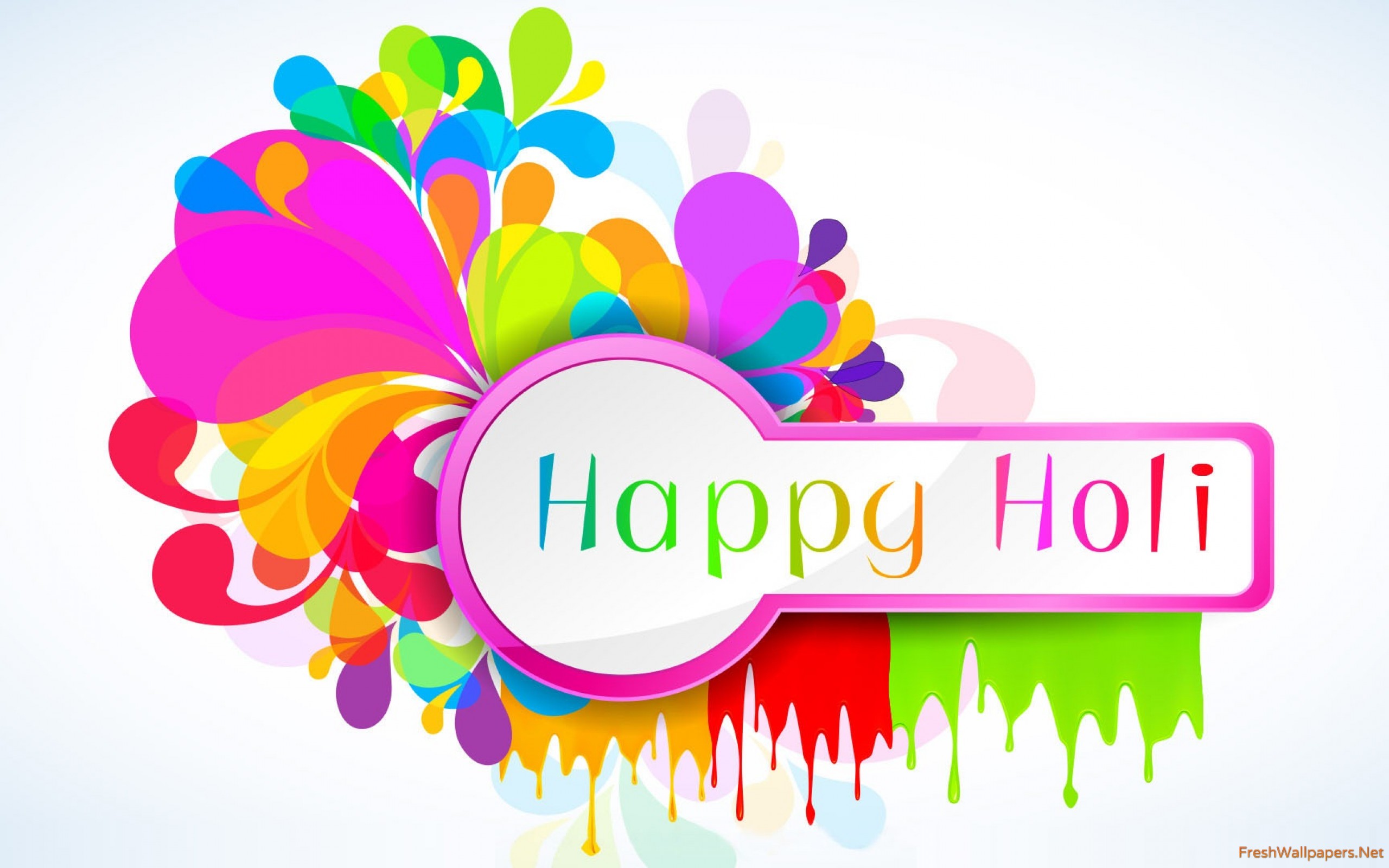 Happy Holi 2015 Hd - HD Wallpaper 