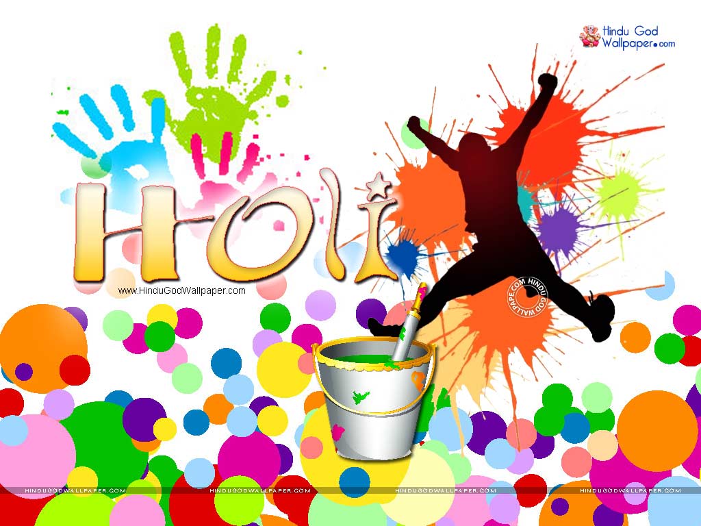 Holi Holi Wallpapers - Beautiful Happy Holi - HD Wallpaper 