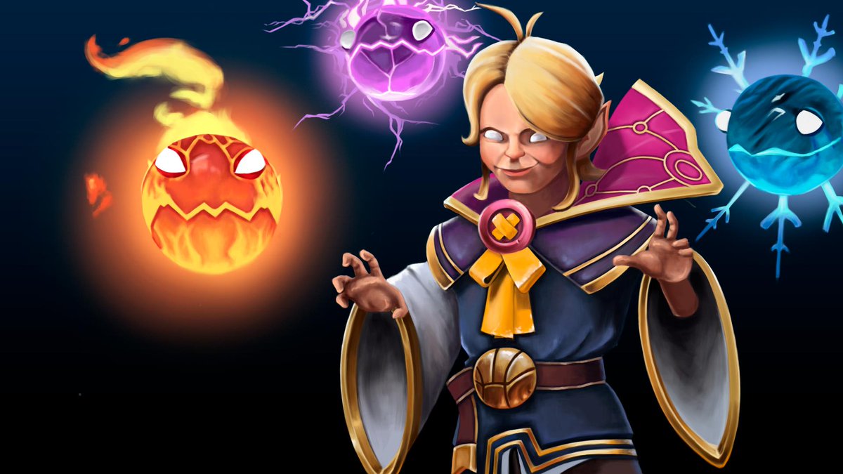 Dota 2 Invoker Persona - HD Wallpaper 