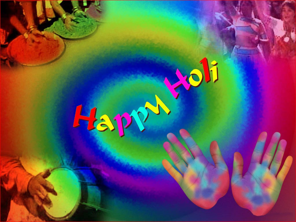 Happy Holi - HD Wallpaper 