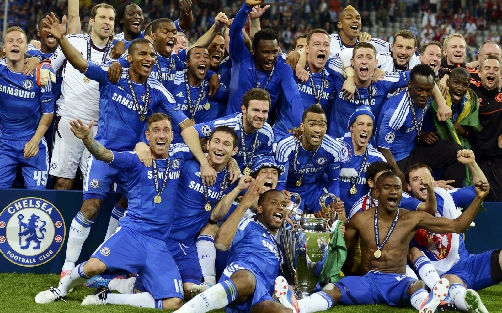 Chelsea Wallpaper Champions - Chelsea Fc Wallpaper Champions League - HD Wallpaper 