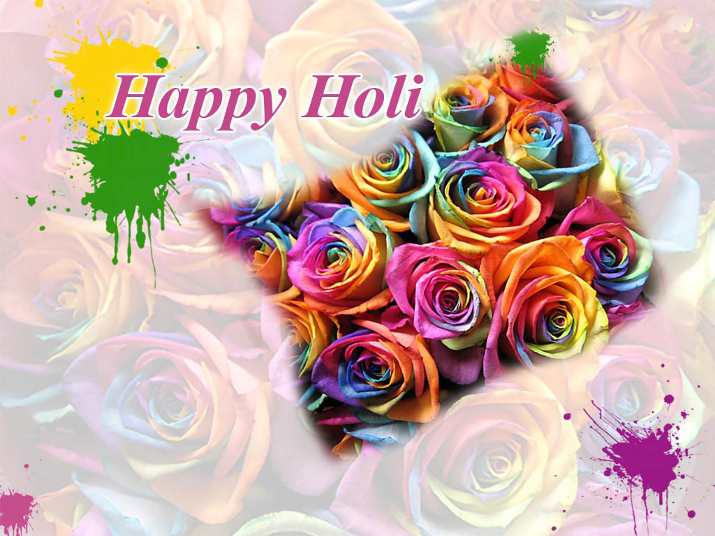 Holi Festival Wallpaper - Nice Holi - HD Wallpaper 