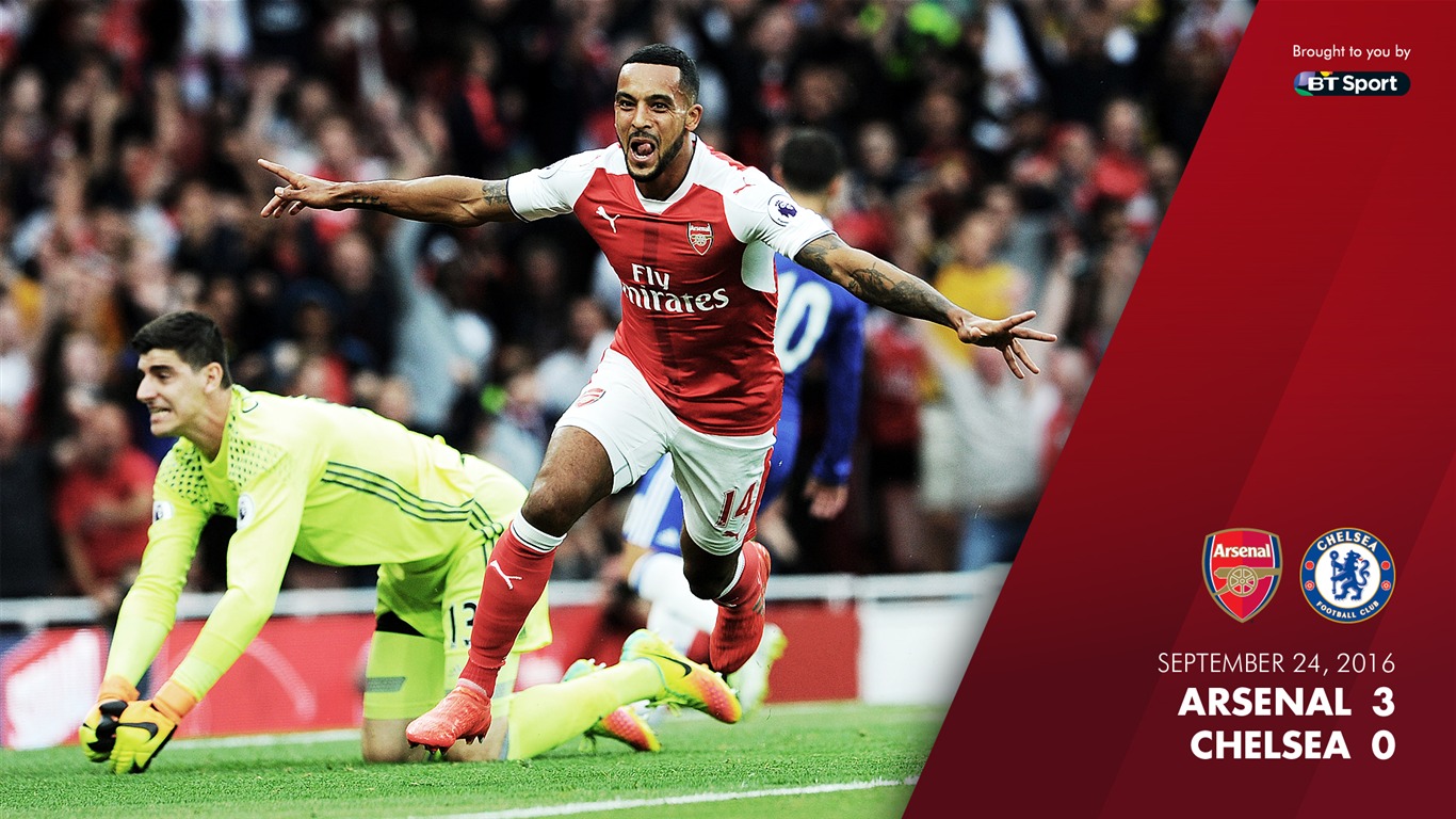 Arsenal 3 0 Chelsea 2016 2017 Arsenal Club Wallpaper2017 - Chelsea Fc - HD Wallpaper 