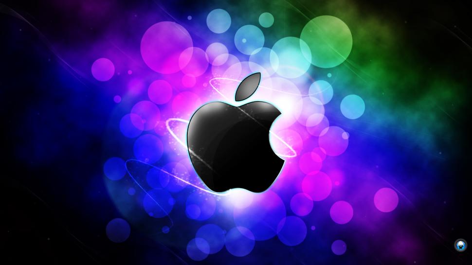 Abstract Apple Logo Wallpaper,abstract Hd Wallpaper,apple - Apple Wallpapers Blue And Purple - HD Wallpaper 