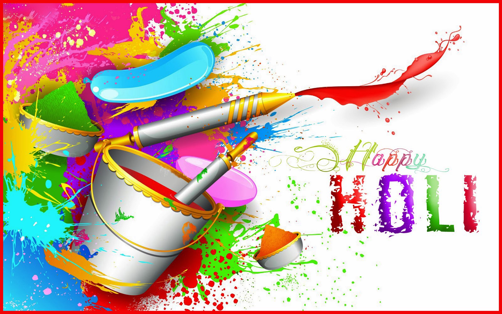 Happy Holi - Holi Background Full Hd - HD Wallpaper 