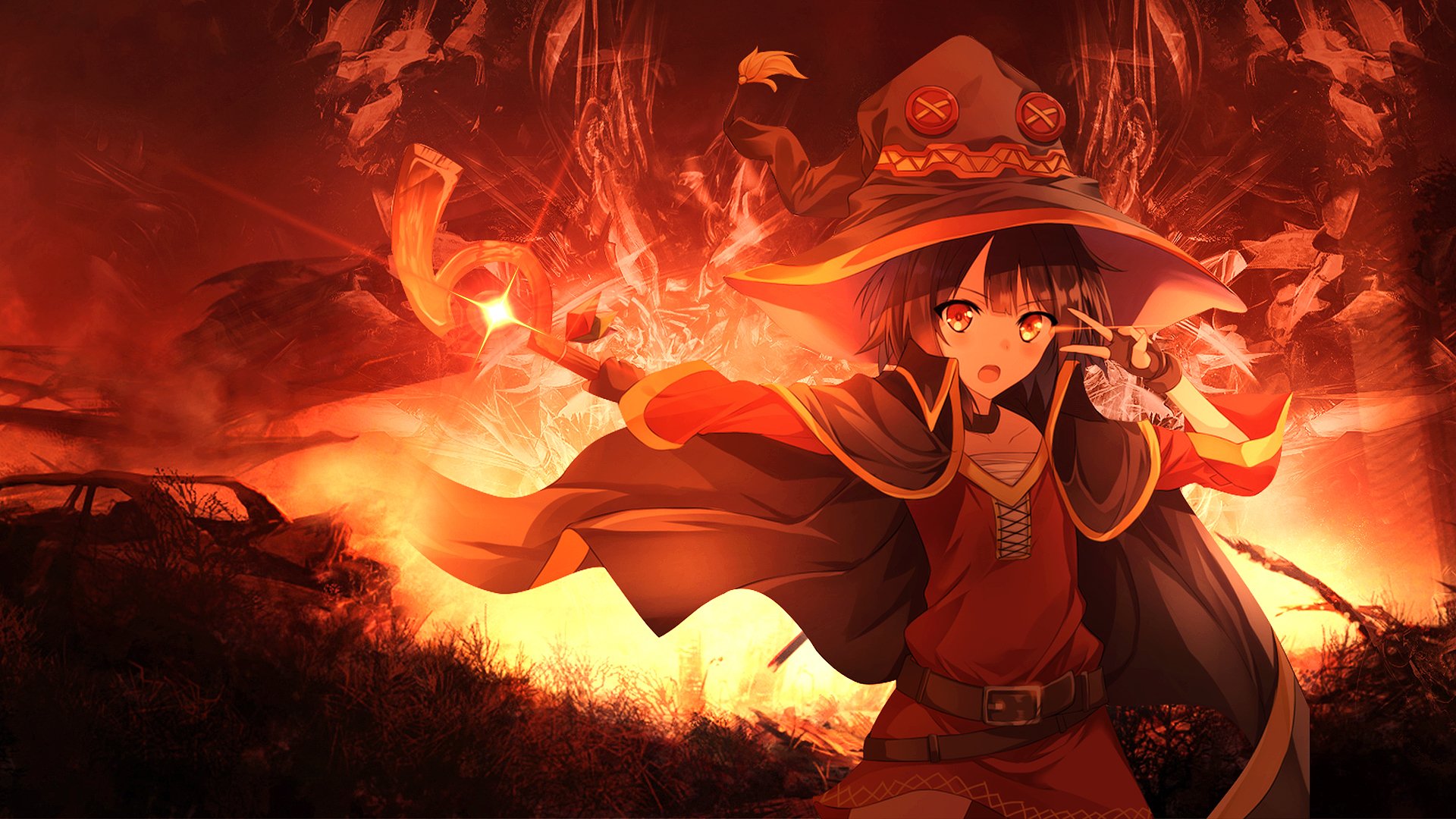 Megumin Wallpaper Hd - HD Wallpaper 