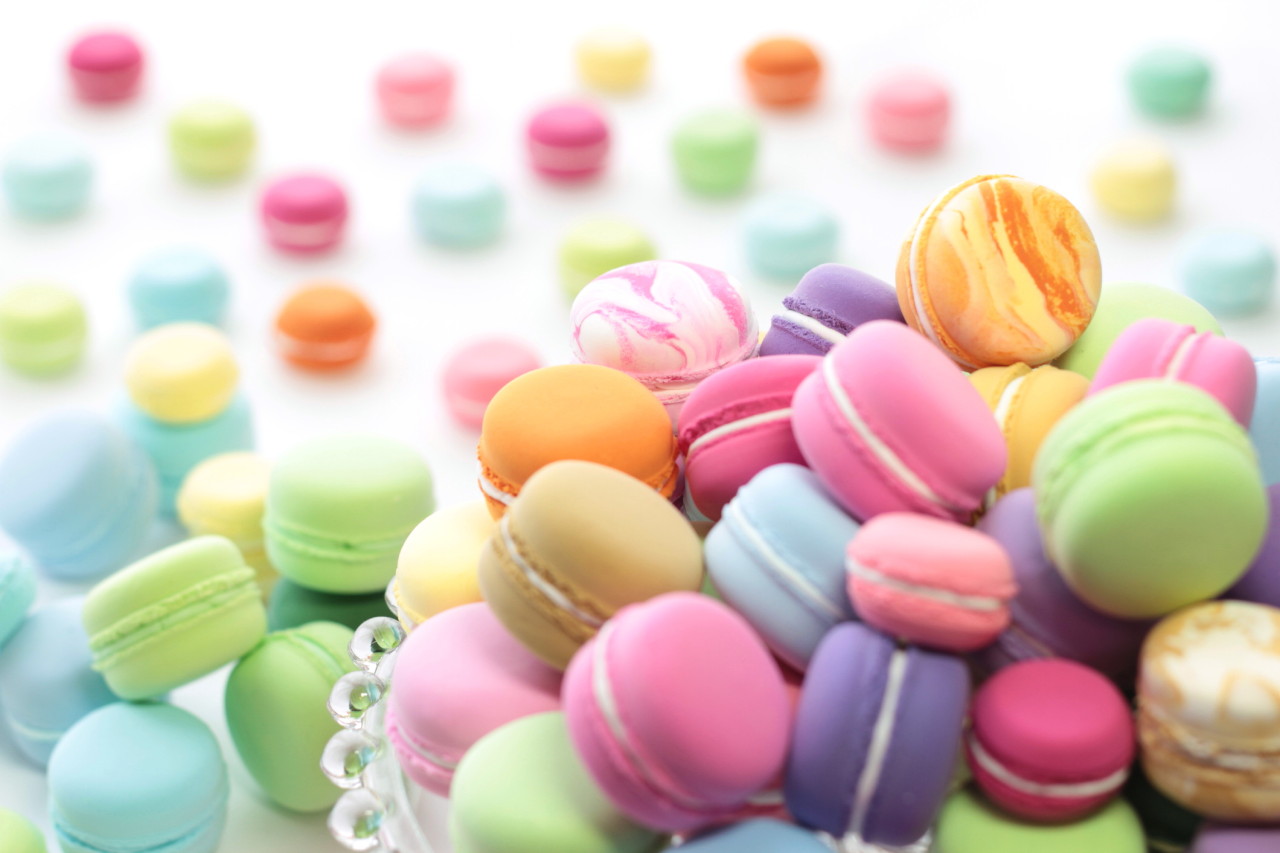 Macaroon Tumblr Cute - HD Wallpaper 