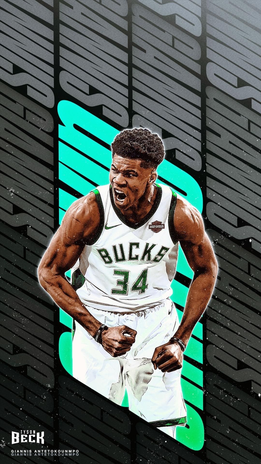 Giannis Antetokounmpo Wallpaper 2019 1080x1920 Wallpaper Teahub Io