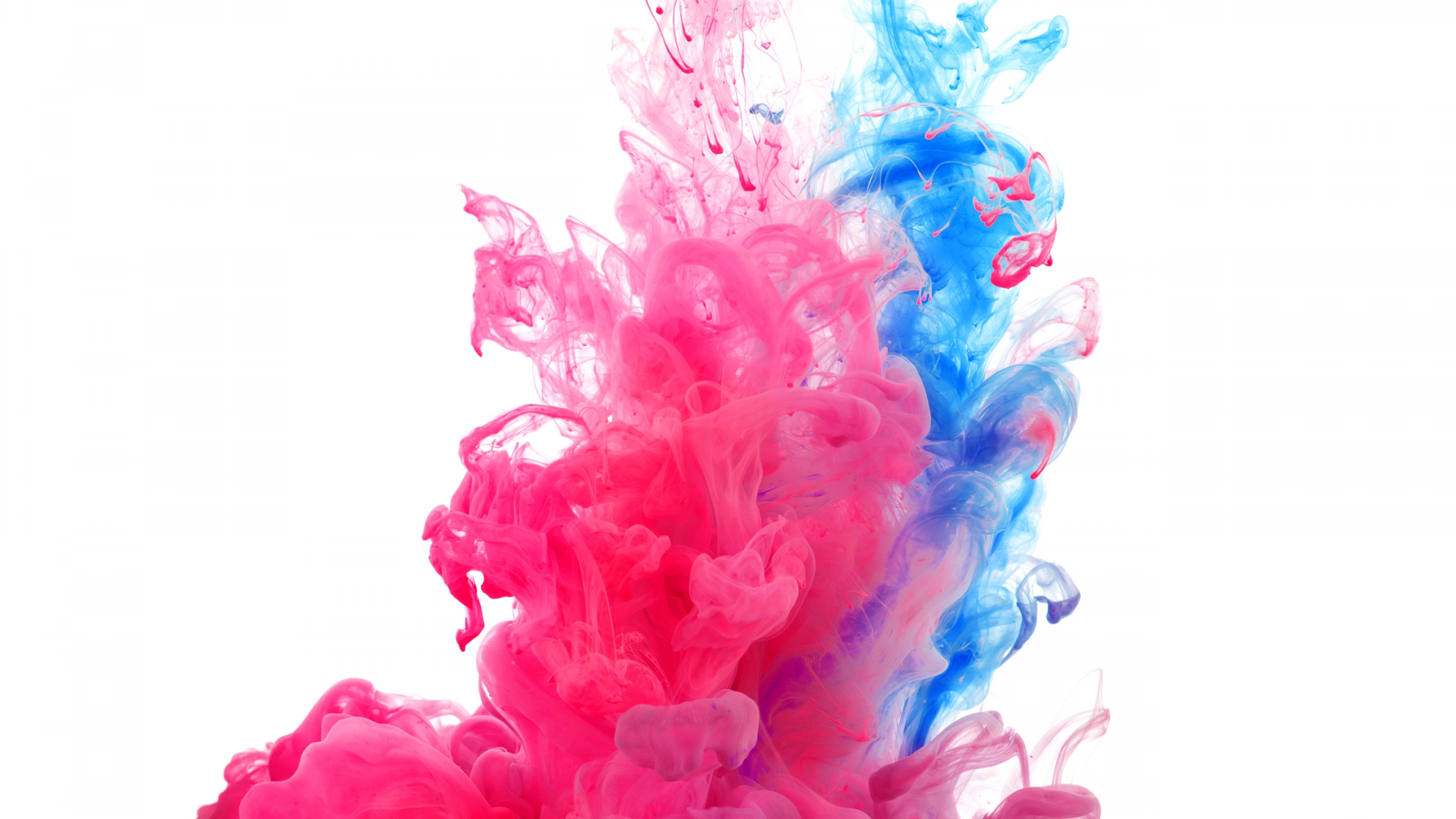 Blue And Pink Smoke - HD Wallpaper 