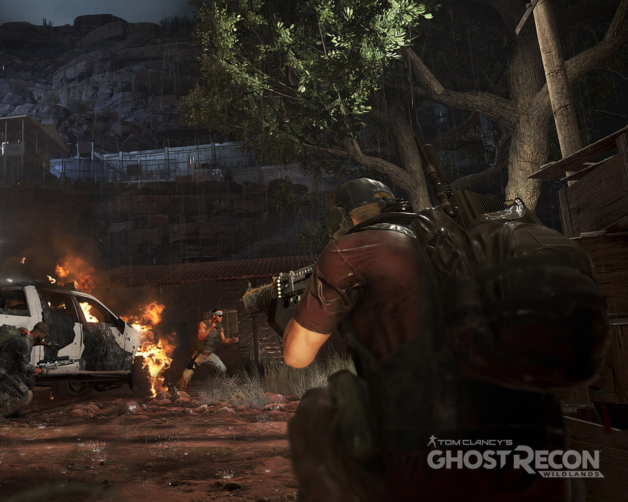 Wildlands Wallpaper In - Ghost Recon Wildlands Base - HD Wallpaper 