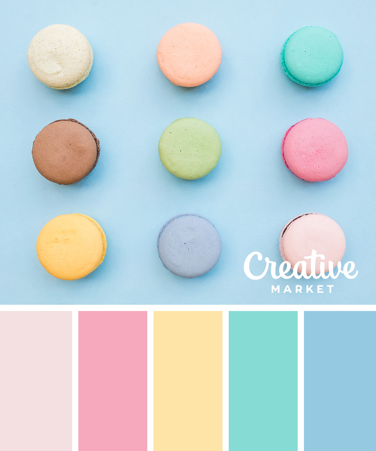 Clip Art Color Palette Spring - Pastel Colour Palette - HD Wallpaper 