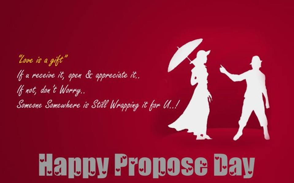 Happy Propose Day 2018 Images - Propose On Propose Day - HD Wallpaper 