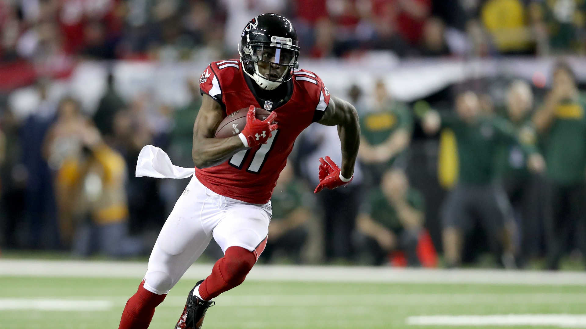 Julio Jones Falcons Catch - HD Wallpaper 