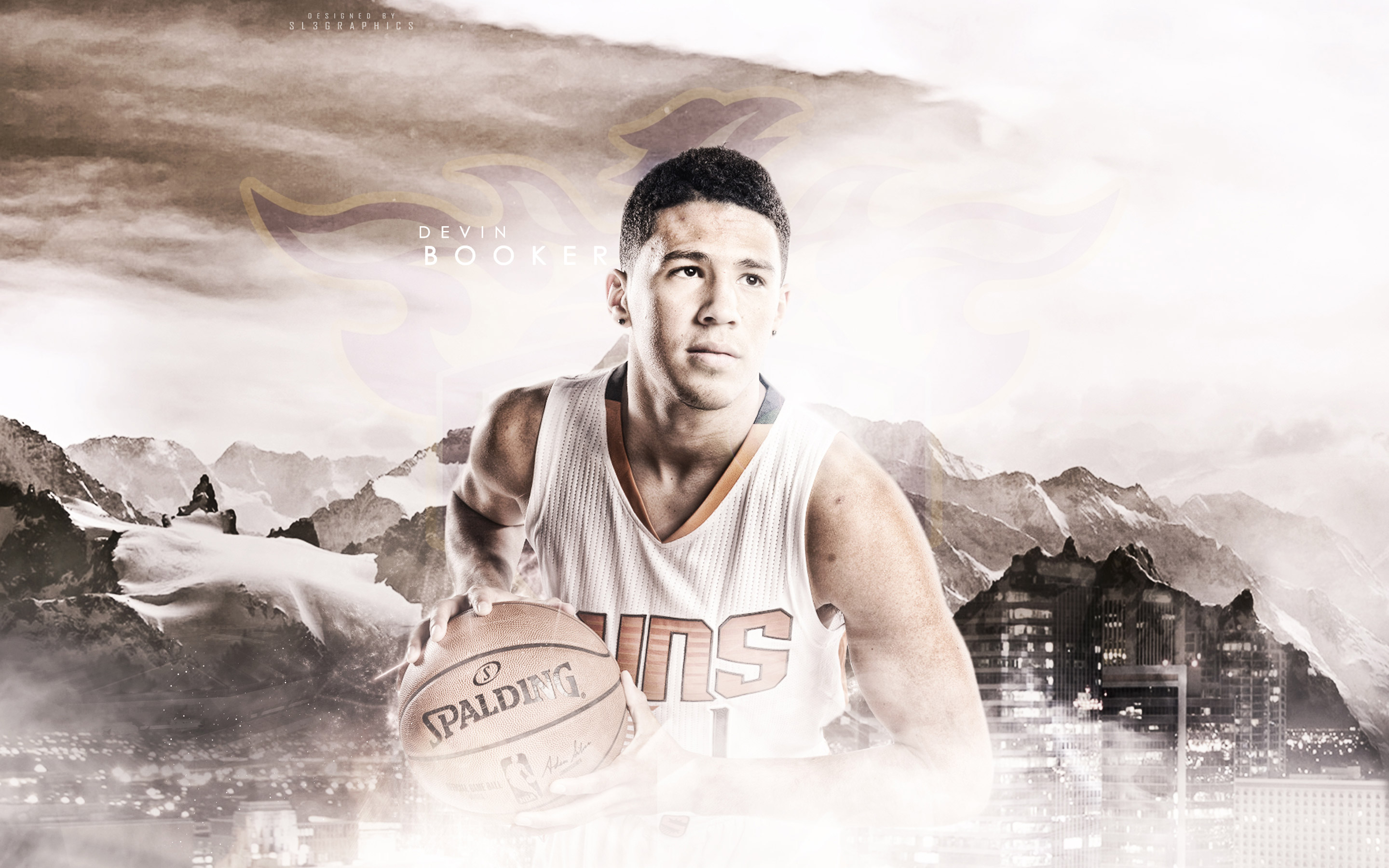 Devin Booker 2015 Phoenix Suns Wallpaper - Devin Booker Wallpaper Suns - HD Wallpaper 
