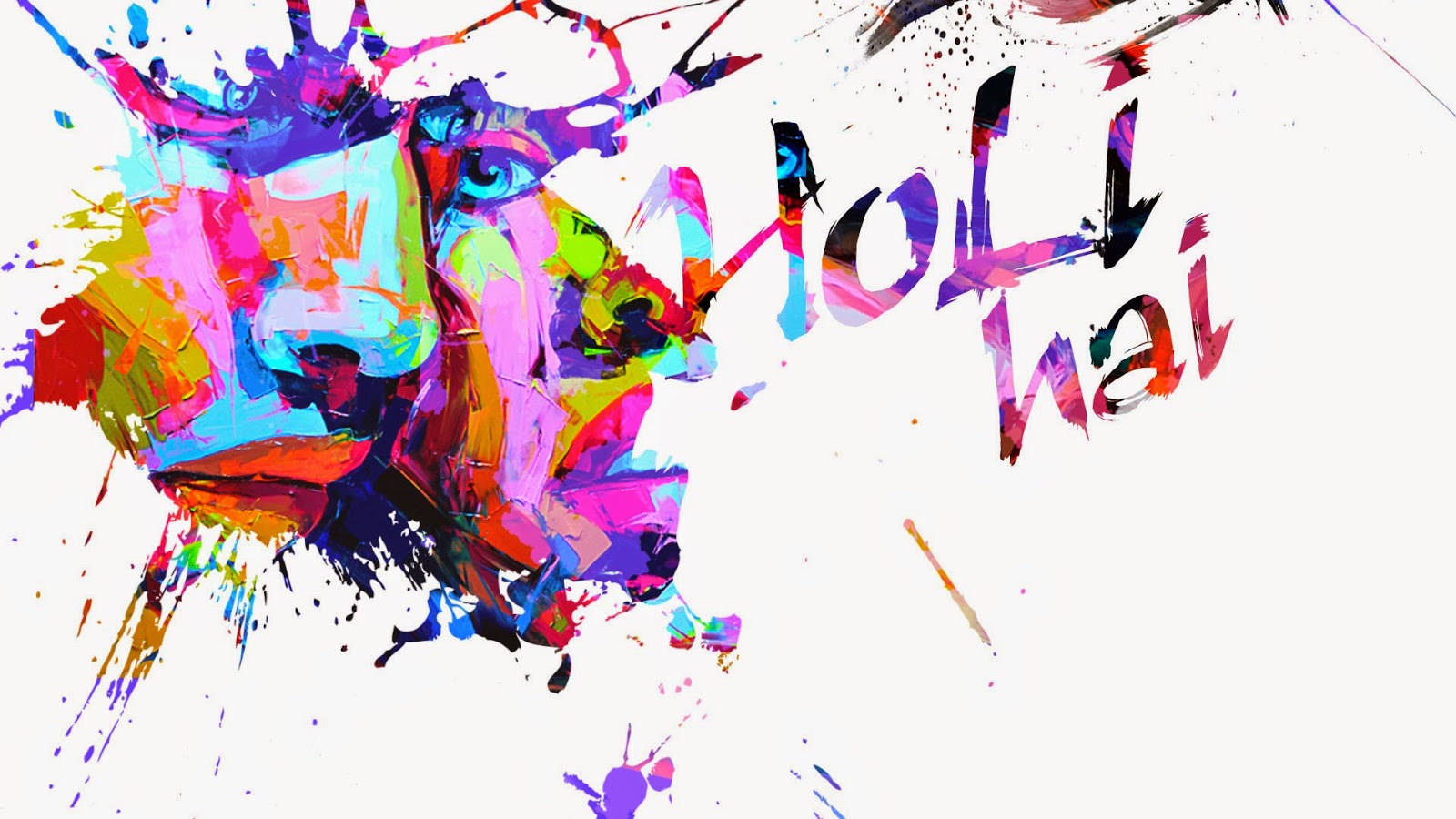 Holi Hai - 1600x900 Wallpaper Holi Hai - 1600x900 Wallpaper