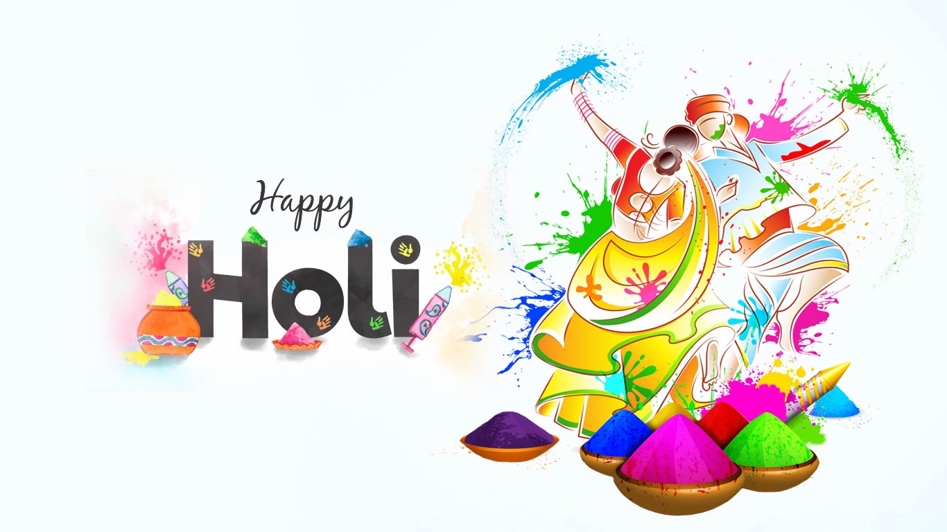 Holi Images New - HD Wallpaper 