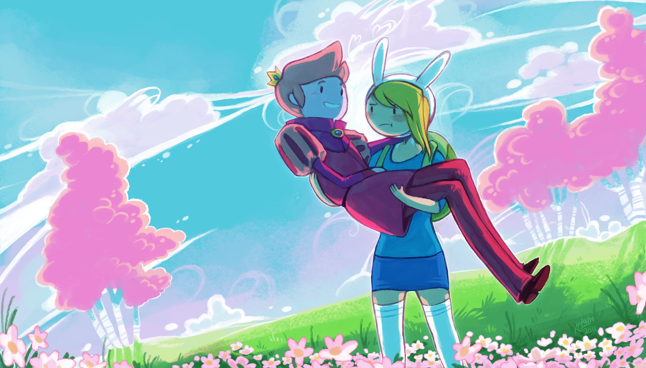Adventure Time, Prince Gumball, And Fionna Image - HD Wallpaper 