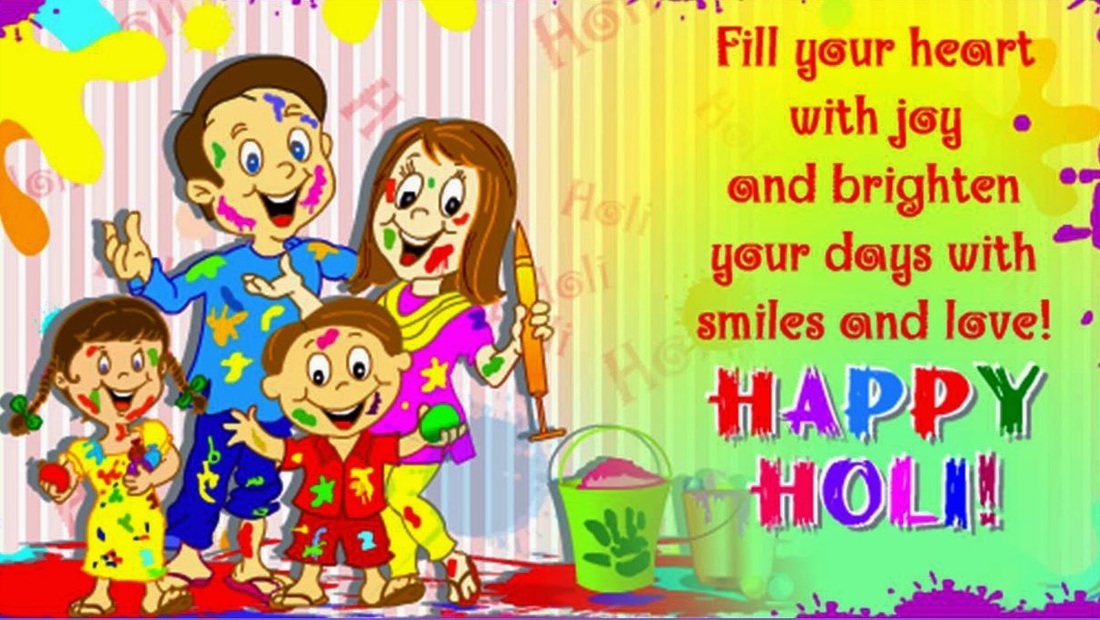 Picture - Happy Holi To Family - HD Wallpaper 